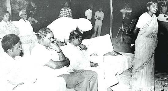 Mayawati with kanshiram