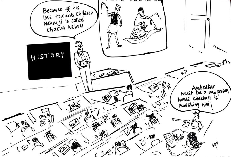 The Cartoon, the Classroom and the Idea of India – Round Table India