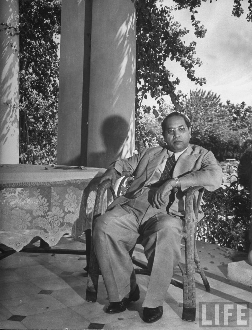 dr-br-ambedkar seated