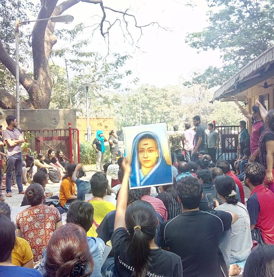 tiss ongoing protest